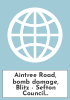 Aintree Road, bomb damage, Blitz - Sefton Council Library & Local Studies