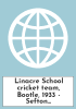 Linacre School cricket team, Bootle, 1933 - Sefton Council Library & Local Studies