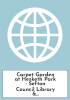 Carpet Garden at Hesketh Park - Sefton Council Library & Local Studies